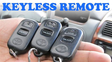 what is keyless entry toyota